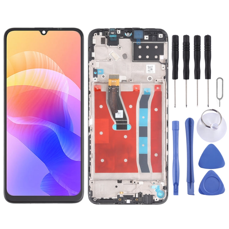 LCD Screen and Digitizer Full Assembly with Frame for Huawei Enjoy 20 5G