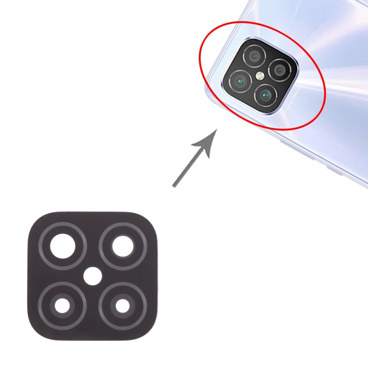 For Huawei Nova 8 SE  10pcs Back Camera Lens