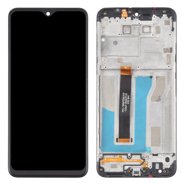 LCD Screen and Digitizer Full Assembly with Frame for LG K50S LMX450HM LM-X540 LM-X540BMW LMX540BMW