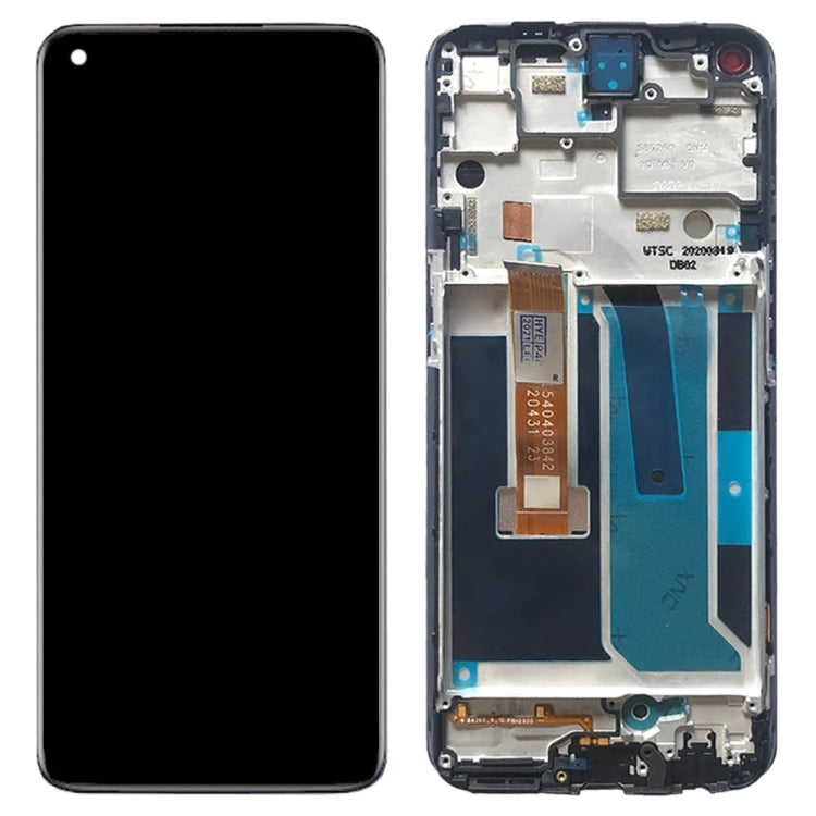 For OnePlus Nord N10 5G BE2029 Digitizer Full Assembly with Frame OEM LCD Screen