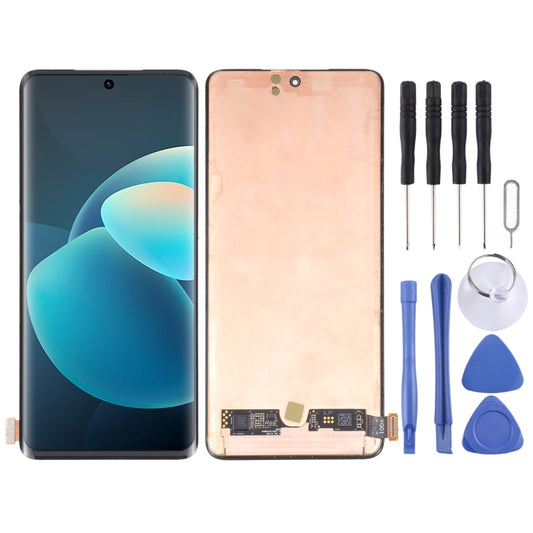 Original AMOLED Material LCD Screen and Digitizer Full Assembly for vivo X60 Pro / X60T Pro+ / X60 Pro+ / X70 Pro / S15 Pro V2046