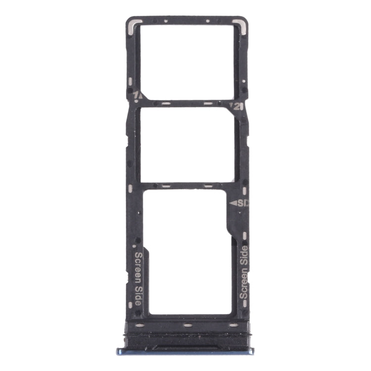 For infinix Note 8 X692 SIM Card Tray + SIM Card Tray + Micro SD Card Tray