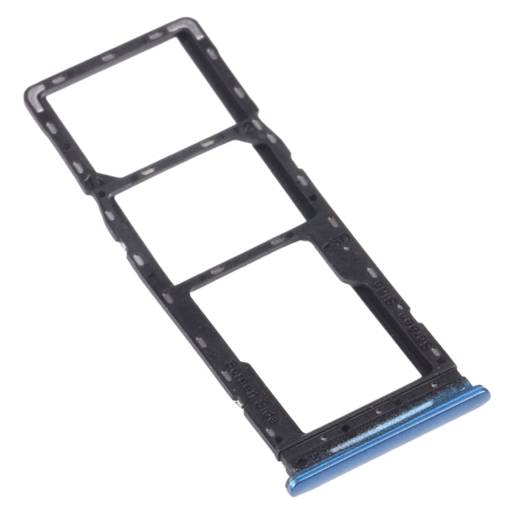For infinix Hot 10 Play / Smart 5(India) X688C X688B SIM Card Tray + SIM Card Tray + Micro SD Card Tray