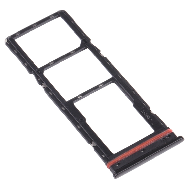 For infinix Hot 8 Lite X650 SIM Card Tray + SIM Card Tray + Micro SD Card Tray