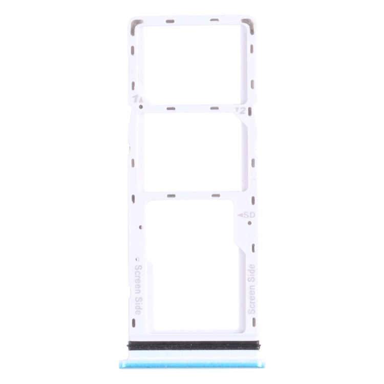 For Infinix Note 8i X683 SIM Card Tray + SIM Card Tray + Micro SD Card Tray