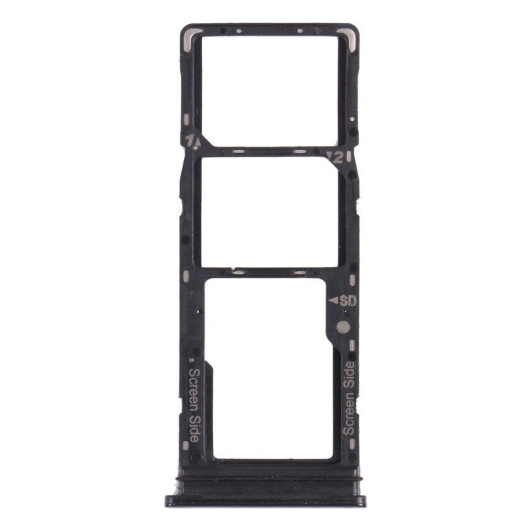For Tecno Spark 5 Pro KD7 SIM Card Tray + SIM Card Tray + Micro SD Card Tray