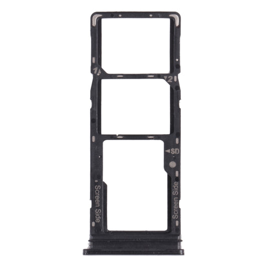 For Tecno Spark 5 Pro KD7 SIM Card Tray + SIM Card Tray + Micro SD Card Tray