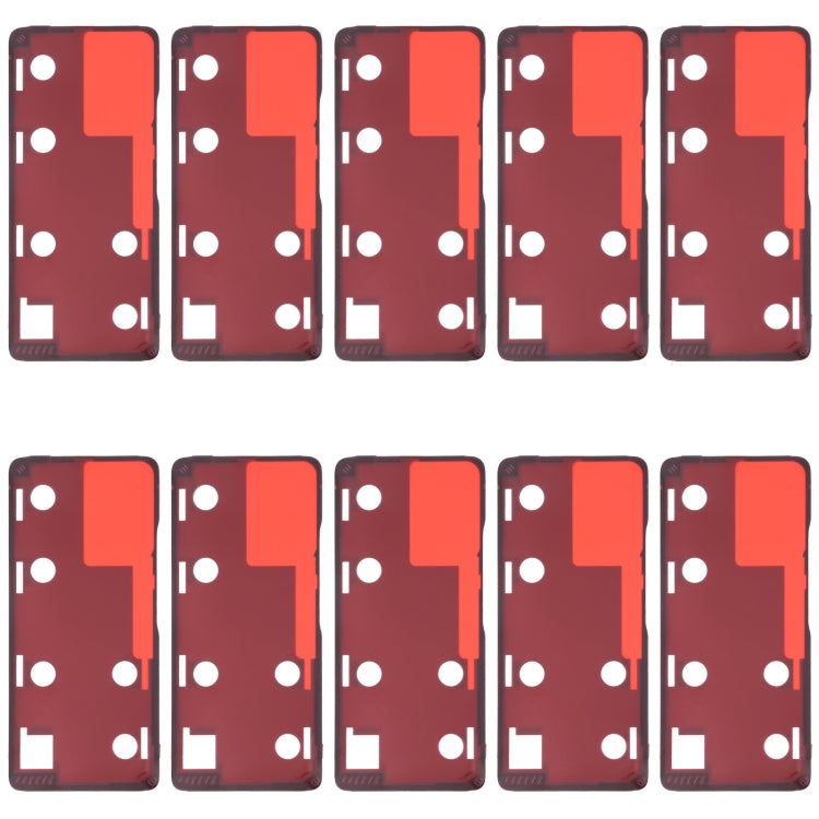 10 PCS Back Housing Cover Adhesive for Xiaomi Redmi Note 10 Pro