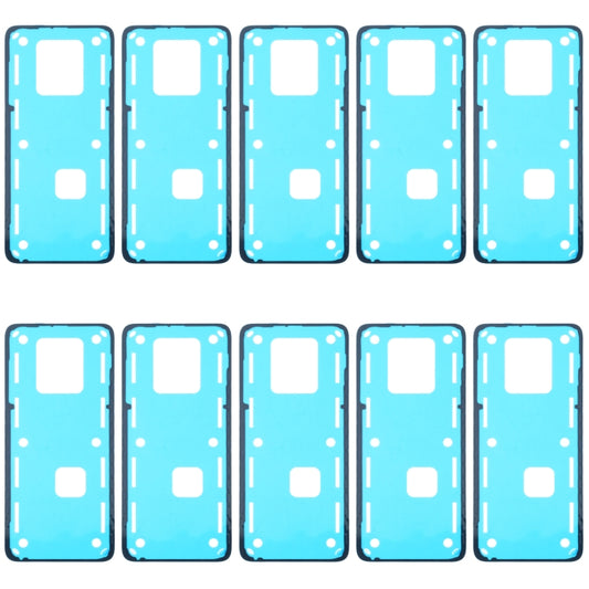 10 PCS Back Housing Cover Adhesive for Xiaomi Redmi 10X 5G / Redmi 10X Pro 5G