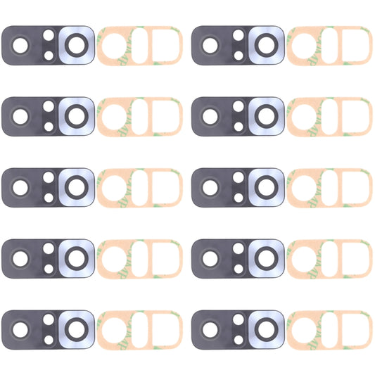 10 PCS Back Camera Lens for Xiaomi Redmi Note 10 Pro (India) / Redmi Note 10 Pro Max / Redmi Note 10 Pro M2101K6G M2101K6R M2101K6P M2101K6I