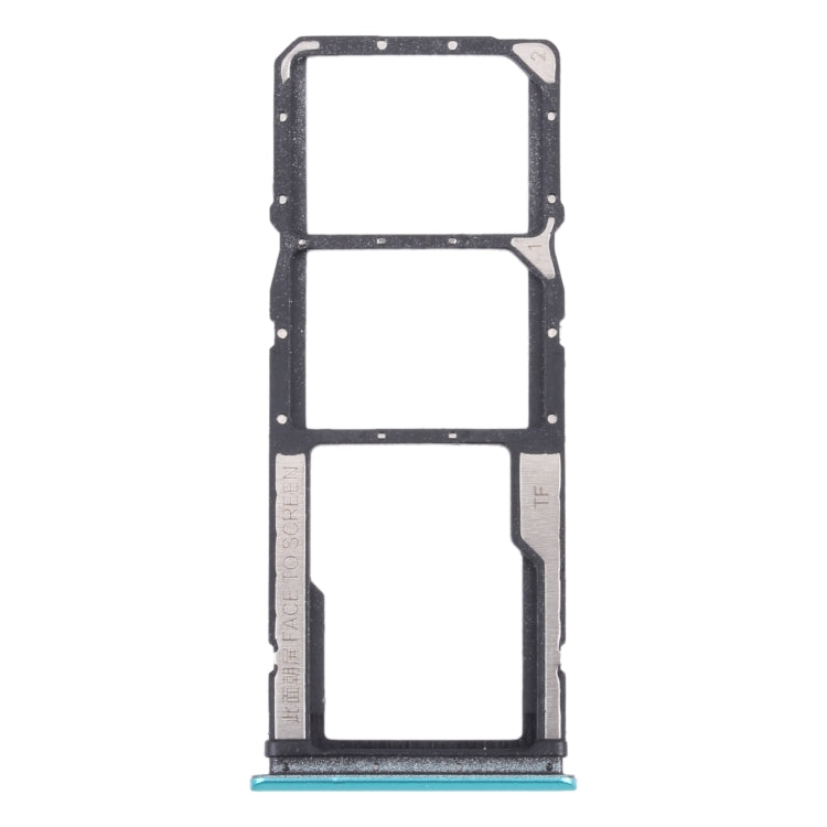 SIM Card Tray + SIM Card Tray + Micro SD Card Tray for Xiaomi Redmi 9T 4G / Redmi Note 9 4G J19S M2010J19SC M2010J19SG M2010J19SY