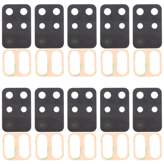 For OPPO F19 Pro CPH2285 10pcs Back Camera Lens