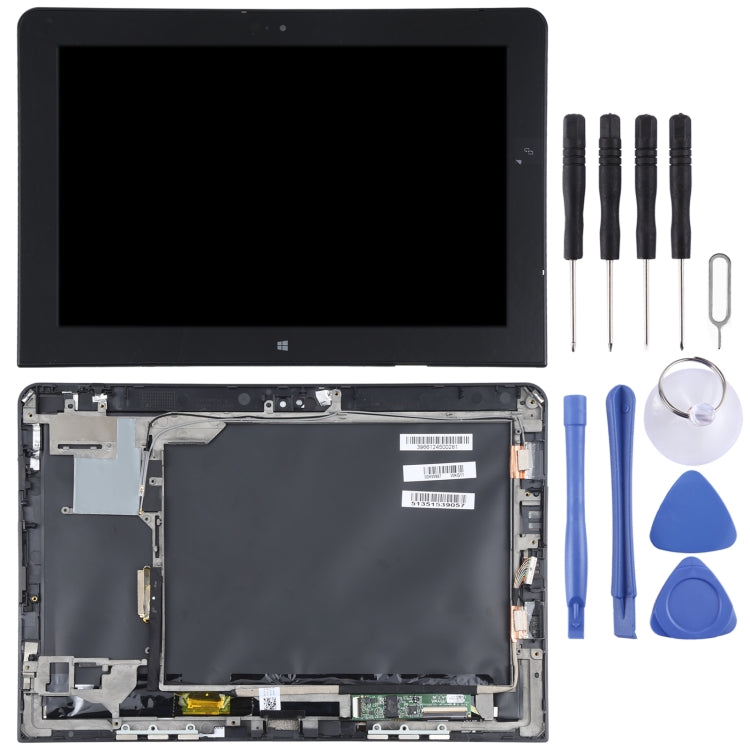 LCD Screen and Digitizer Full Assembly with Frame for Lenovo Thinkpad 10 1st Gen B101UAN01.C
