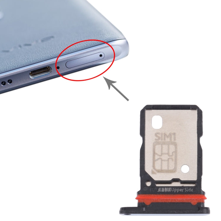 For vivo X60 Pro+ V2056A SIM Card Tray + SIM Card Tray