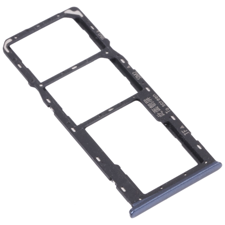 For OPPO A15s CPH2179  SIM Card Tray + SIM Card Tray + Micro SD Card Tray