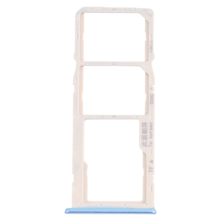 For OPPO A35 CPH2179  SIM Card Tray + SIM Card Tray + Micro SD Card Tray