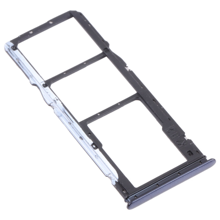 SIM Card Tray + SIM Card Tray + Micro SD Card Tray for Xiaomi Redmi Note 10 4G / Redmi Note 10S M2101K7AI, M2101K7AG, M2101K7BG, M2101K7BI, M2101K7BNY, M2101K7BL