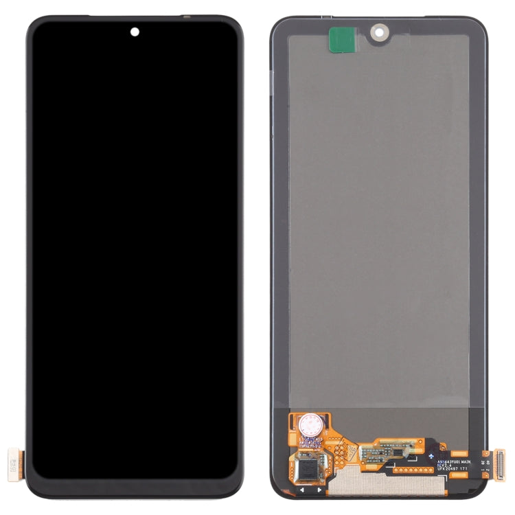 OLED Material LCD Screen and Digitizer Full Assembly for Xiaomi Redmi Note 10 4G / Redmi Note 10S / Redmi Note 11 SE India / Poco M5s  M2101K7BG, M2101K7BI, M2101K7BNY, M2101K7BL, M2101K7AI, M2101K7AG