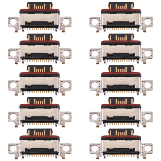 10 PCS Charging Port Connector for Xiaomi  Mi 11 Ultra  M2102K1G, M2102K1C