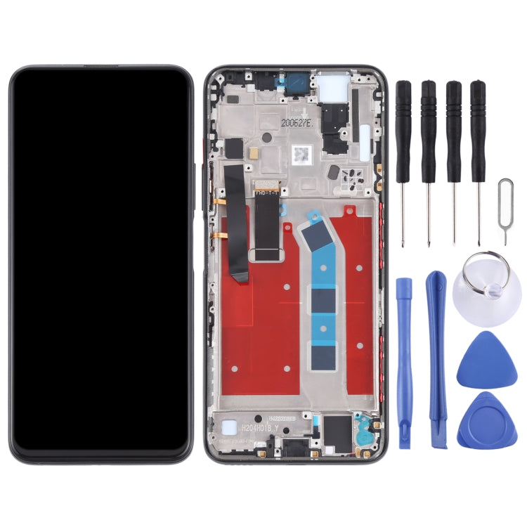 LCD Screen and Digitizer Full Assembly With Frame for Honor X10 Pro