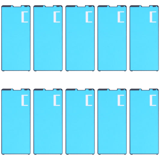 10 PCS Original Front Housing Adhesive for Sony Xperia 10 III / Xperia 10 II