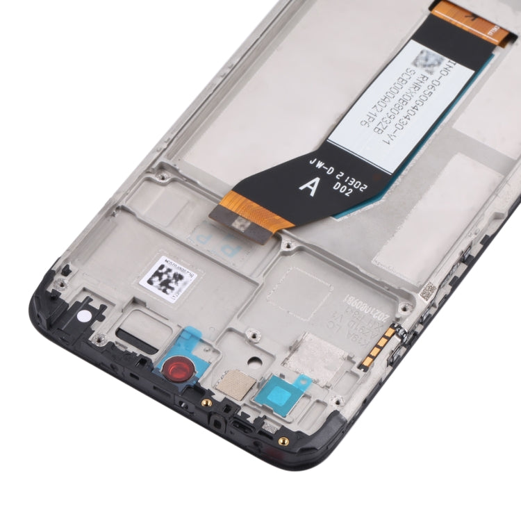 Original LCD Screen and Digitizer Full Assembly With Frame for Xiaomi Redmi 10 21061119AG