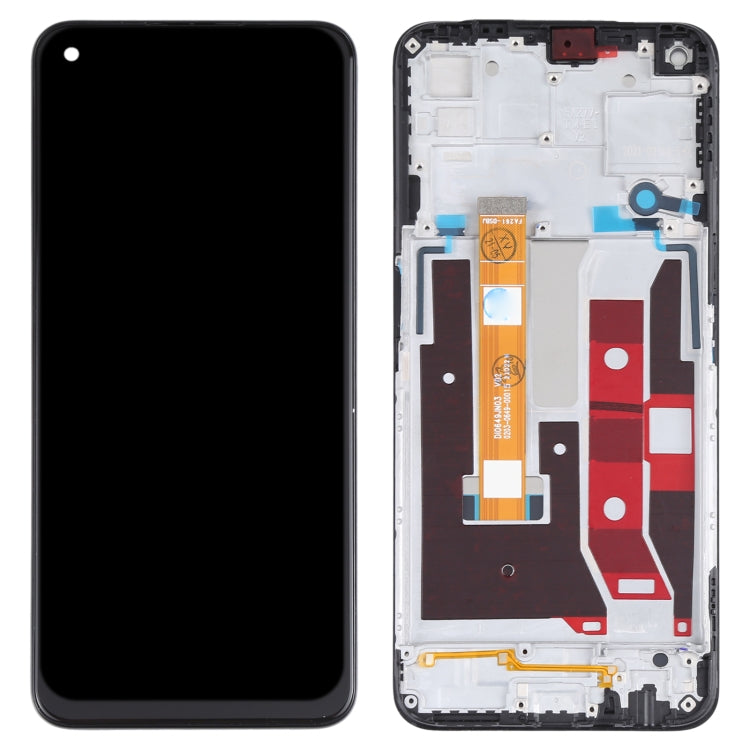 Original LCD Screen and Digitizer Full Assembly With Frame for OPPO A53 5G PECM30 PECT30