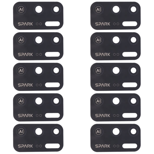 For Tecno Spark 5 Air KD6a 10pcs Back Camera Lens