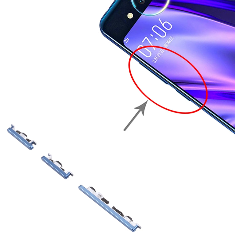 For vivo NEX Dual Display Power Button and Volume Control Button
