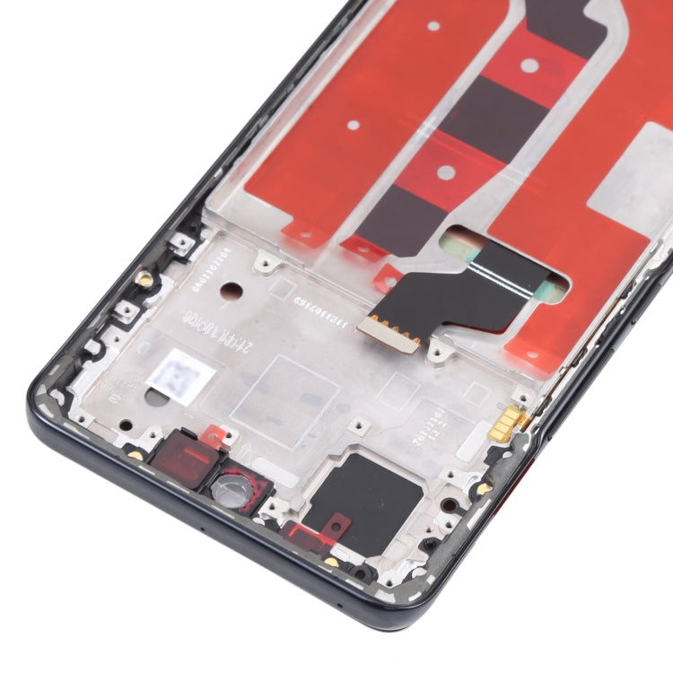 Original LCD Screen and Digitizer Full Assembly with Frame for Honor 50