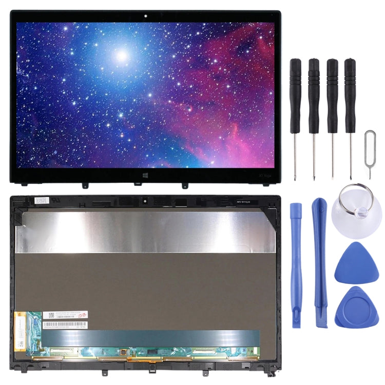 OLED LCD Screen and Digitizer Full Assembly with Frame for Lenovo ThinkPad X1 Yoga 1st Gen 2nd Gen