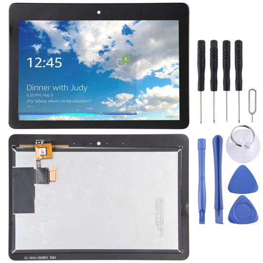 LCD Screen and Digitizer Full Assembly for Amazon Echo Show 2