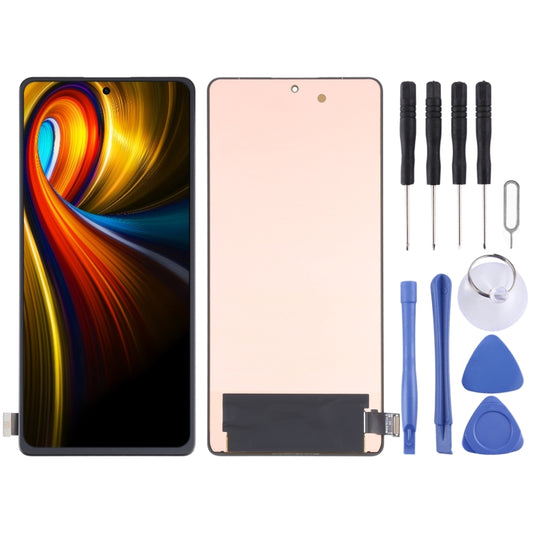 Original AMOLED Material LCD Screen and Digitizer Full Assembly for Xiaomi Poco F3 GT MZB09C6IN M2104K10I