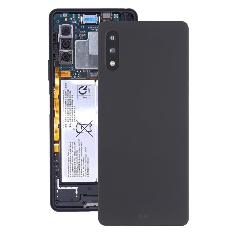 Battery Back Cover with Camera Lens Cover for Sony Xperia Ace II SO-41B