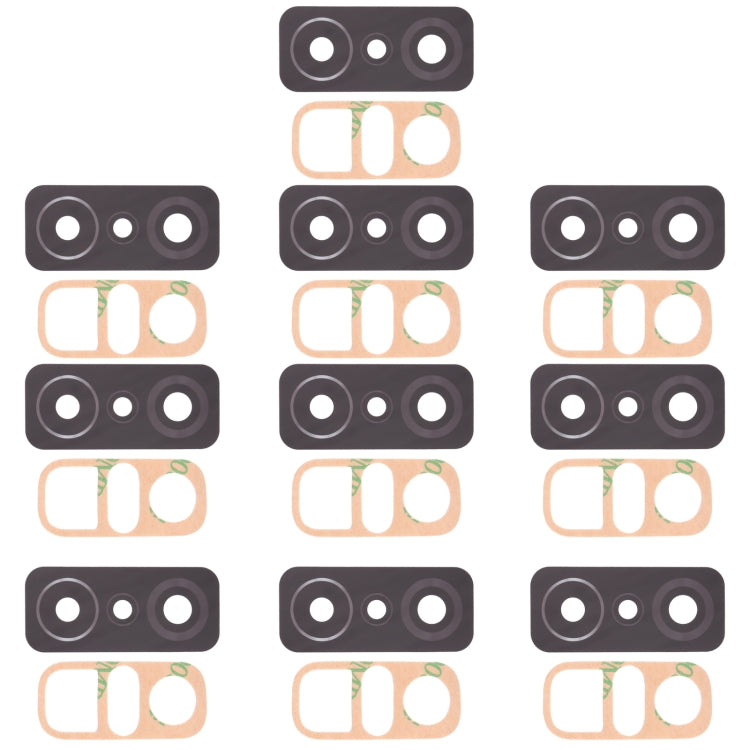 10 PCS Back Camera Lens for Xiaomi 11T Pro / 11T 21081111RG 2107113SG