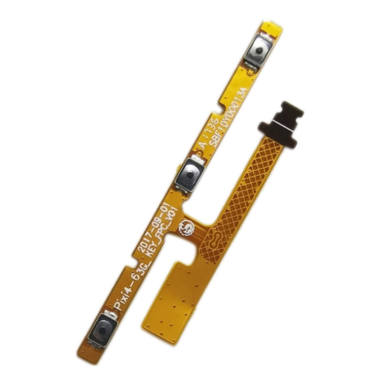 For Alcatel One Touch Pixi 4 OT-8050D OT8050 8050D Power Button & Volume Button Flex Cable