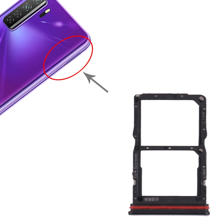 SIM Card Tray + NM Card Tray for Huawei nova 7 SE 5G Youth