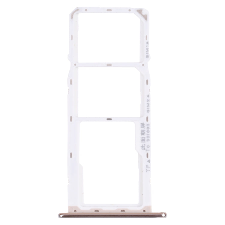 SIM Card Tray + SIM Card Tray + Micro SD Card Tray for Huawei Y6 (2018)