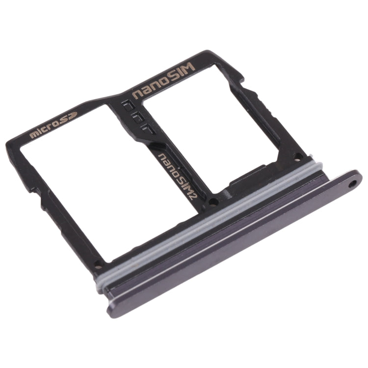 Nano SIM Card Tray + Nano SIM Card Tray / Micro SD Card Tray for LG Wing 5G LMF100N, LM-F100N, LM-F100V, LM-F100