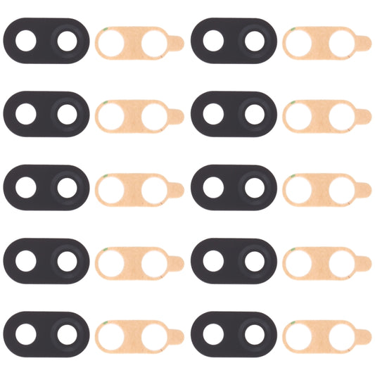 10 PCS Back Camera Lens for LG K40 / LG K12 / LG K12 Plus / LG X4 (2019) LMX420, LMX420EMW, LM-X420