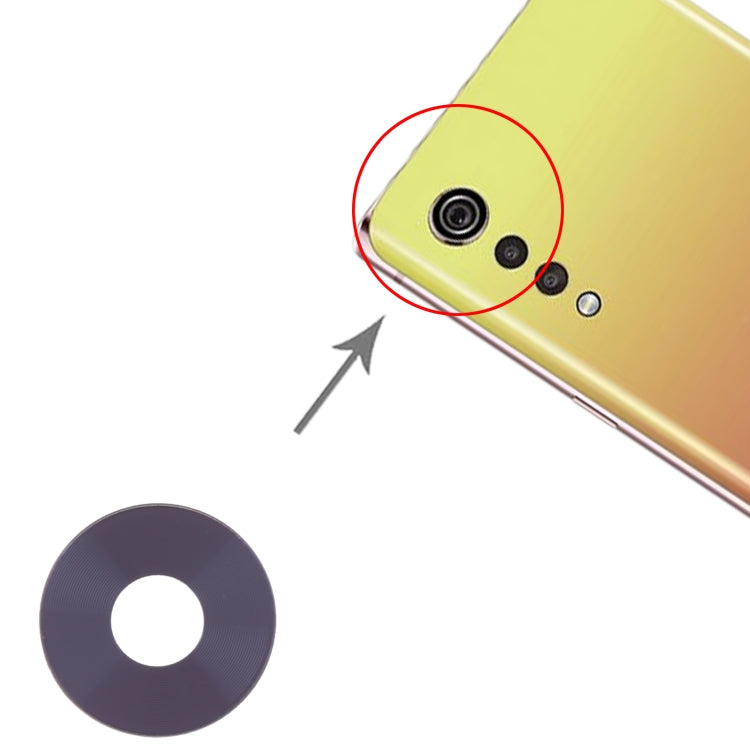 10 PCS Back Camera Lens for LG Velvet 4G / Velvet 5G