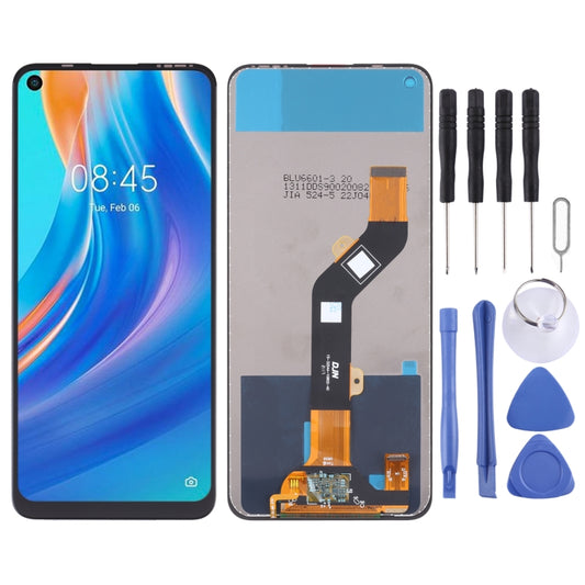 LCD Screen and Digitizer Full Assembly for Tecno Spark 7 Pro
