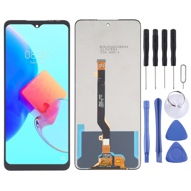 LCD Screen and Digitizer Full Assembly for Tecno Spark 8P/Spark 8T KG6p KG7H