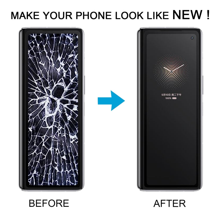 Original OLED Material LCD Secondary Screen and Digitizer Full Assembly for Xiaomi Mi Mix Fold