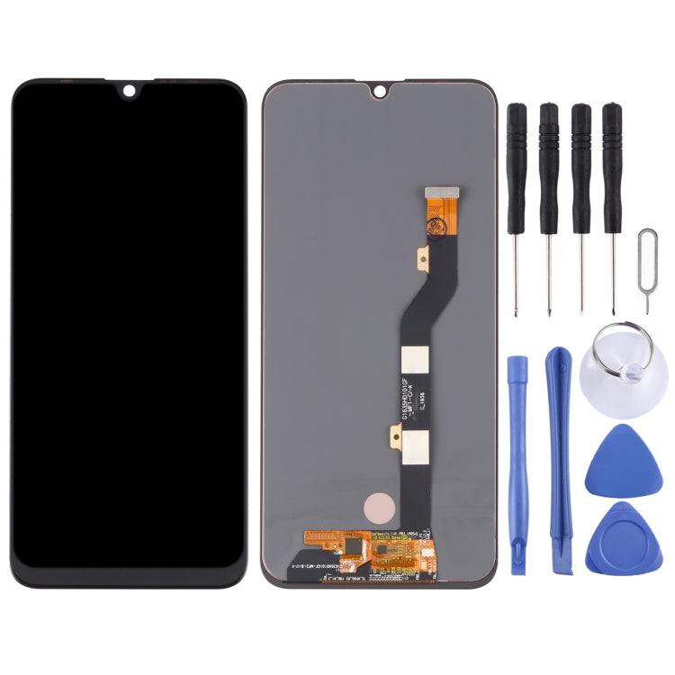 Original AMOLED Material LCD Screen and Digitizer Full Assembly for Tecno Camon 12 Pro