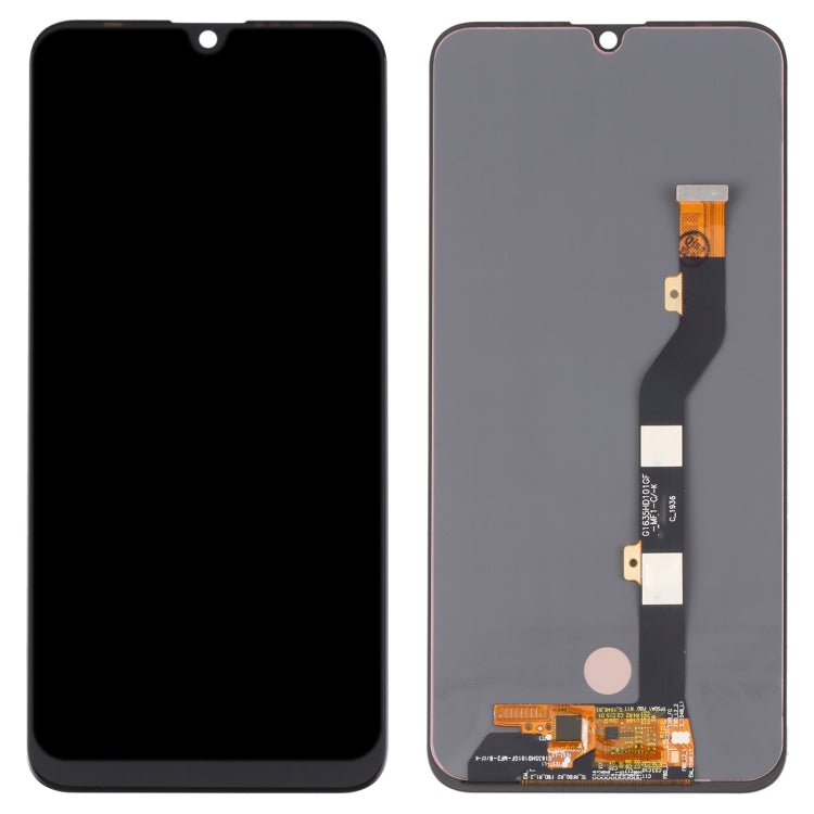 Original AMOLED Material LCD Screen and Digitizer Full Assembly for Tecno Camon 12 Pro
