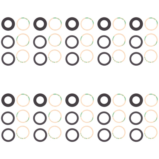 For OPPO Reno5 Pro 5G / Reno6 Pro 5G 10pcs Back Camera Lens