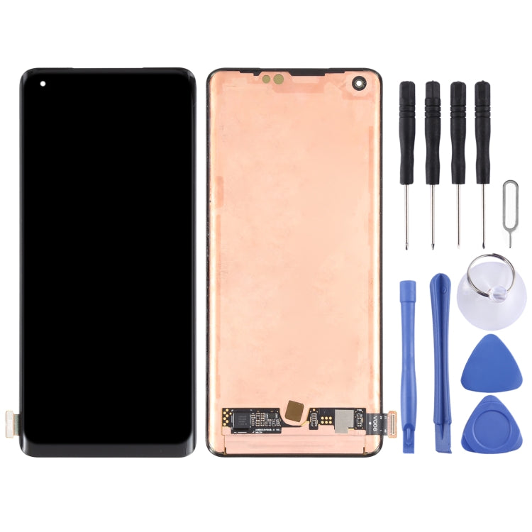 LCD Screen and Digitizer Full Assembly for Vivo X50 Pro+ / X50 Pro Plus / iQOO 5 Pro 5G V2025A V2011A