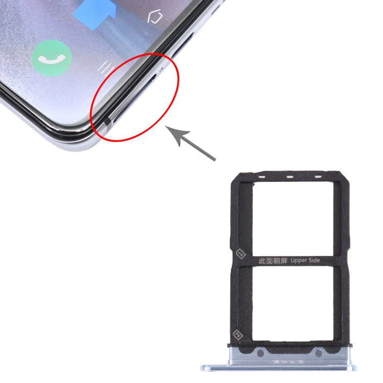 For vivo iQOO 5 5G SIM Card Tray + SIM Card Tray