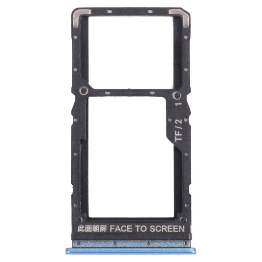 SIM Card Tray + SIM Card Tray / Micro SD Card Tray for Xiaomi Redmi Note 11 (China) 21091116AC / Redmi Note 11T 5G / Poco M4 Pro 5G 21091116AG, MZB0BGVIN
